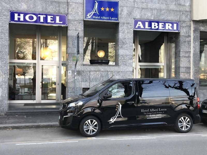 Hotel Alberi Lecco Eksteriør bilde